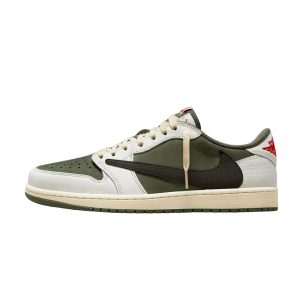 Air Jordan 1 Retro Low OG SP x Travis Scott 'Medium Olive' DM7866-200